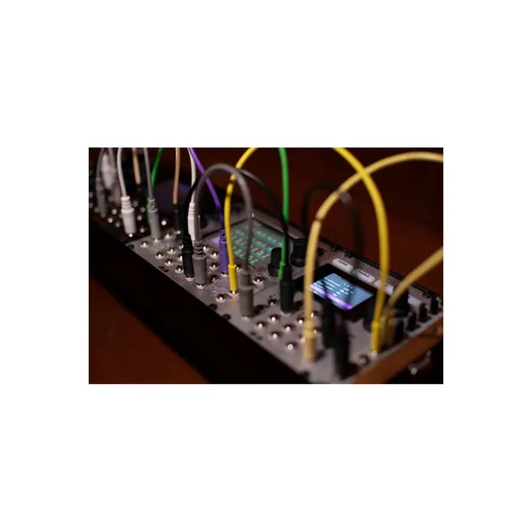 1010music Bitbox Micro Módulo de muestreo compacto para Eurorack (18 HP, Plata)