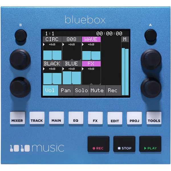 1010music Bluebox Mezclador/grabador digital compacto (azul)