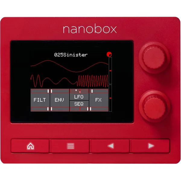 Módulo sintetizador de mesa de ondas polifónico nanobox fireball 1010music