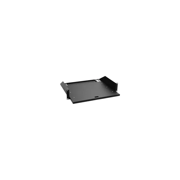 Bandeja para rack Adam Hall de 19″ con guías para cajones (2 RU)