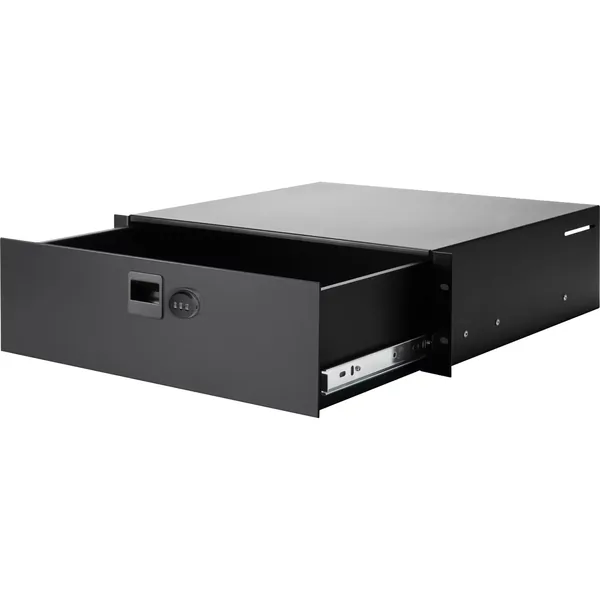 Cajón de rack con cerradura con llave Adam Hall (3 RU, 19″)