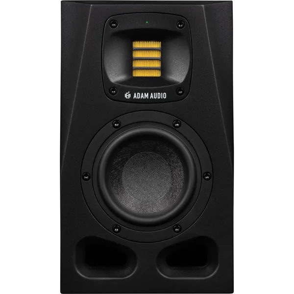 Adam Professional Audio A4V 130W 4″ Monitor de estudio de campo cercano activo de 2 vías (individual, negro)
