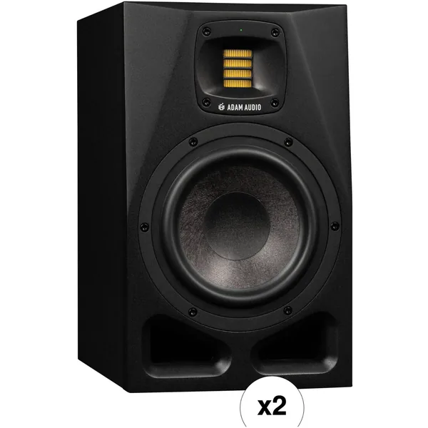 Adam Professional Audio A7V 130W 7″ Monitor de estudio de campo cercano activo de 2 vías (par)