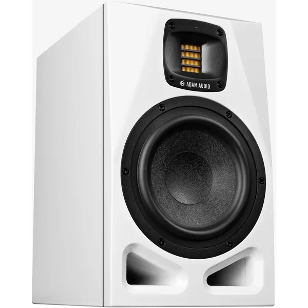 Adam Professional Audio A7V 130W 7″ Monitor de estudio activo de campo cercano de 2 vías (individual, edición limitada, blanco)