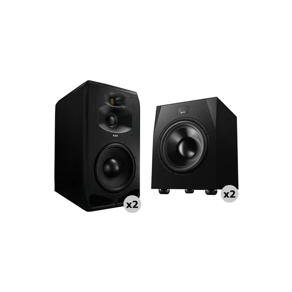 Adam Professional Audio Dresden Room – Monitores de mediocampo con subwoofers combinados (par)