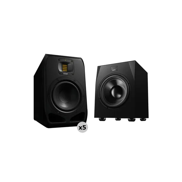 Adam Professional Audio The Bronx – Paquete 5.1 con monitores S2V y subwoofer Sub15 (par)