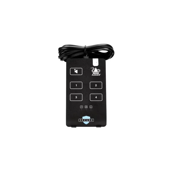 Unidad de control remoto Adder Secure de 4 puertos