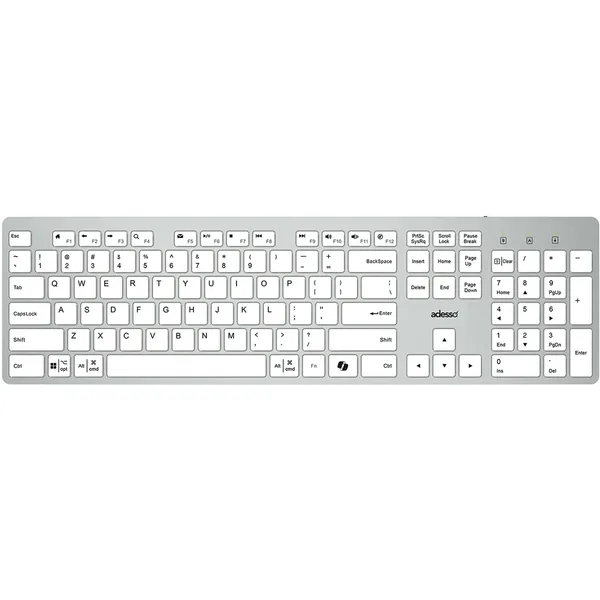 Teclado Adesso EasyTouch 730 (Blanco)