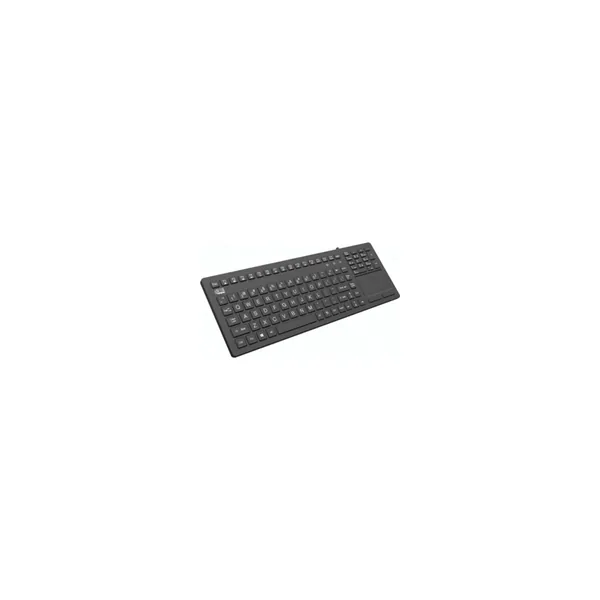 Adesso SlimTouch 270 Teclado táctil antimicrobiano impermeable (negro)