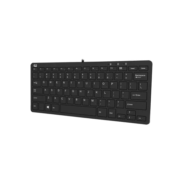 Mini teclado Adesso SlimTouch 510 con concentradores USB
