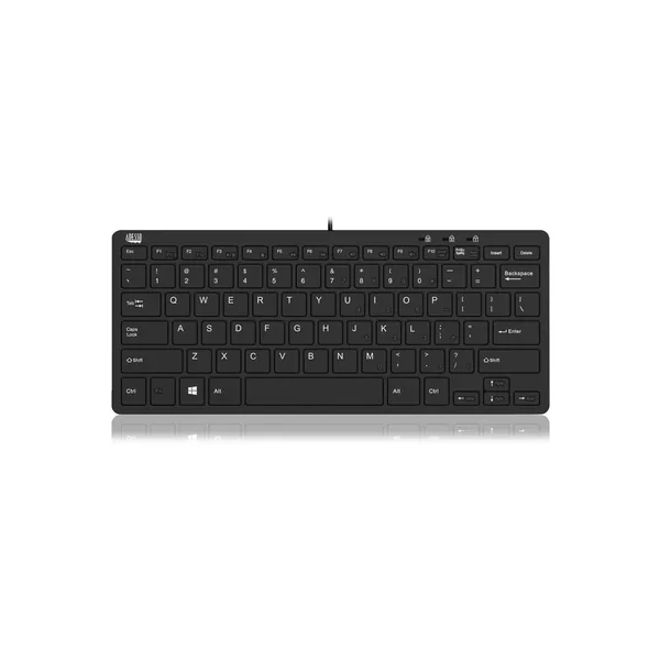 Mini teclado Adesso SlimTouch 510 con concentradores USB