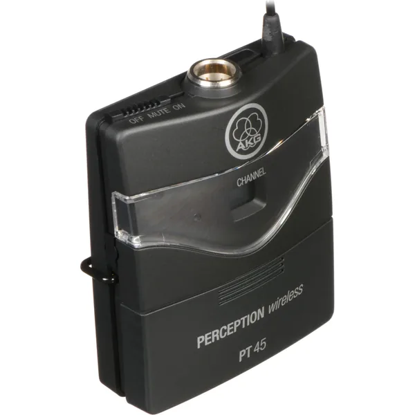 Transmisor inalámbrico de bolsillo AKG Perception PT 45 (Frecuencia A/530 – 560 MHz)