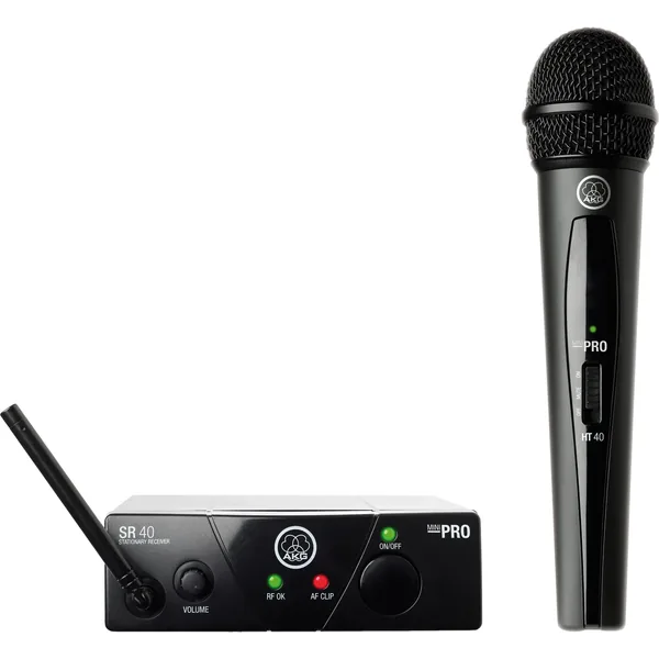 AKG WMS40 Mini Single Vocal Set Sistema de micrófono inalámbrico (Banda: B)