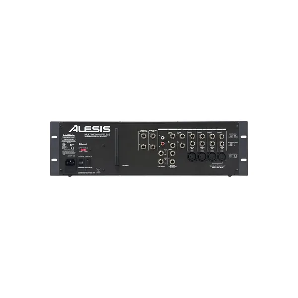 Alesis MultiMix 10 Mezclador Inalámbrico de 10 Canales para Montaje en Rack con Bluetooth