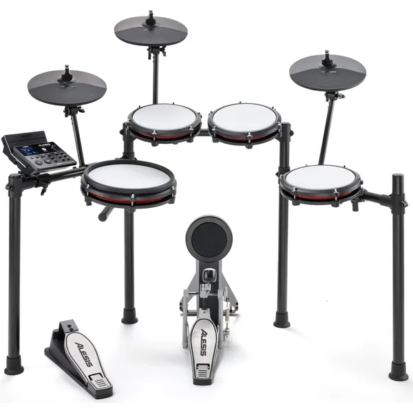 Alesis Nitro Max Batería Electrónica de 8 Piezas con Parches de Malla y Bluetooth