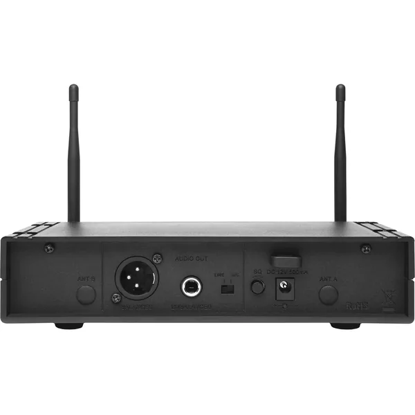 Alto Professional Radius 100 Sistema con micrófono inalámbrico de diversidad UHF profesional con micrófono para auriculares