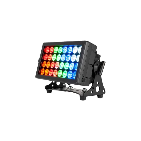 American DJ 32 HEX Panel IP – IP65 Rated Wash / Blinder / Color Strobe (Black)