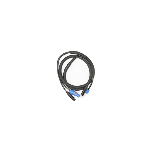 American DJ 5-Pin XLR DMX Locking Power Link Combo Cable (6′)