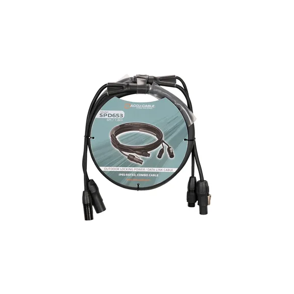 American DJ Accu-Cable 5-Pin DMX Cable (6′)