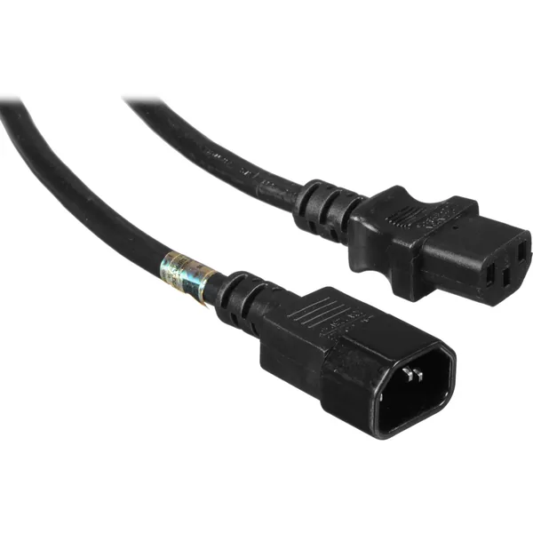American DJ Accu-Cable Indoor-Outdoor General Purpose IEC Extension Cord (15′)