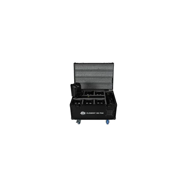 American DJ Element H6 Pak with Charging Case (6-Pack, Black)