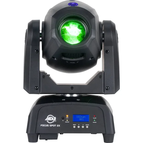 American DJ Focus Spot 2X 100W LED Moving Head with 3W UV LED