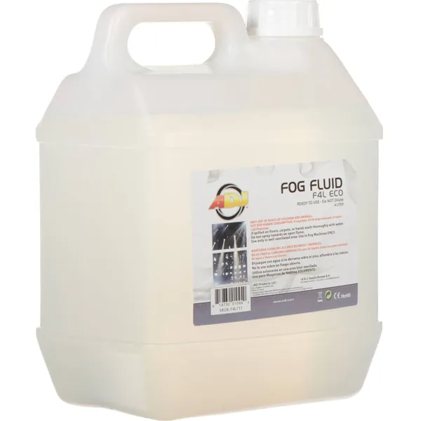 American DJ Fog Fury Jett Pro RGBA+UV LED Fog Machine Kit with Fog Juice