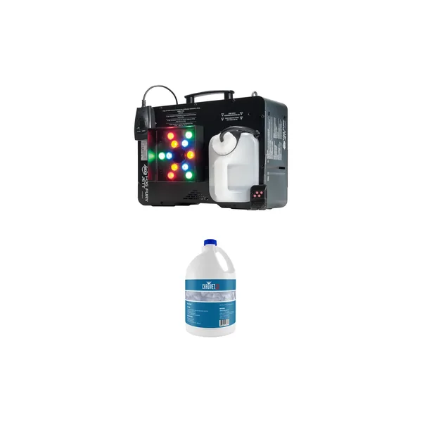 American DJ Fog Fury Jett RGBA LED Fog Machine and Fluid Kit