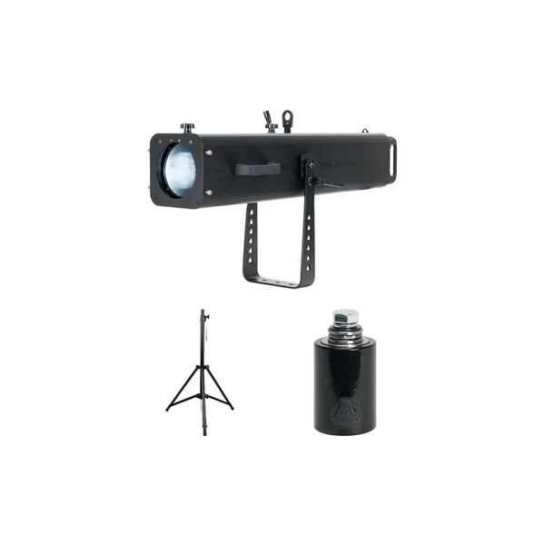 American DJ FS3000LED 300W Warm White LED Follow Spot Kit with Stand and Pan Glide