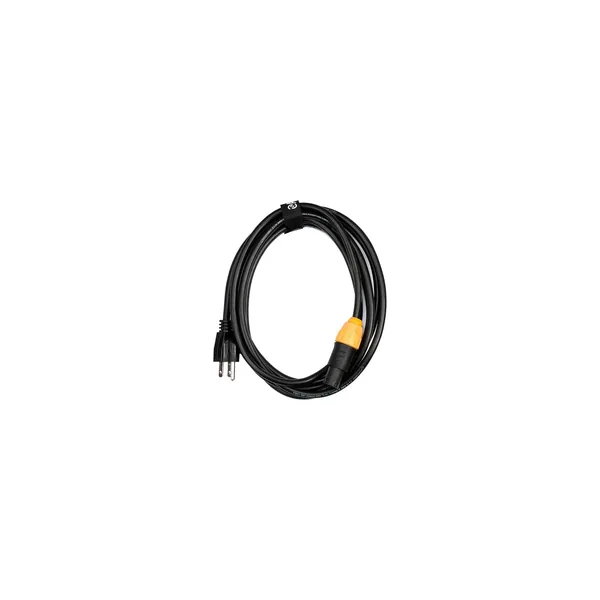 American DJ IP65 Power Link to Edison 3-Prong Power Cable, 10′