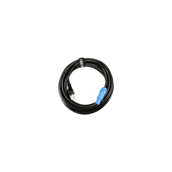 American DJ Locking Power Cable to Edison Cable, 25′
