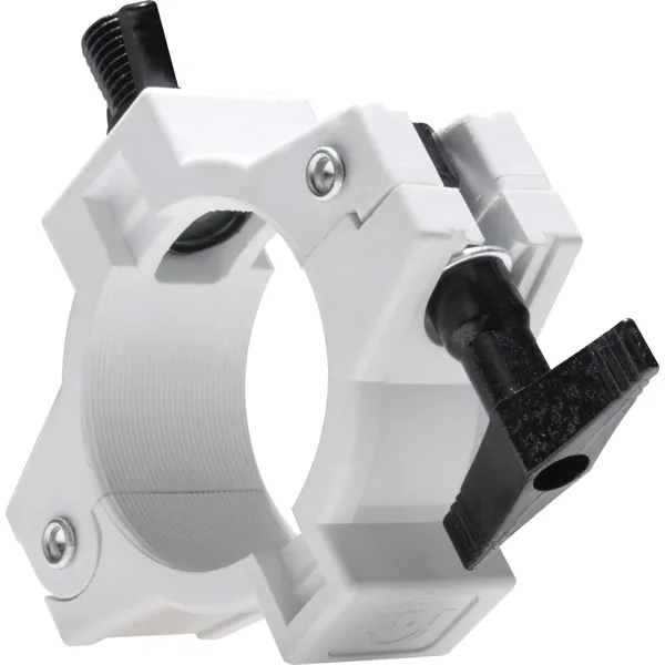 American DJ Oslim Pearl O-Clamp for 2″ Rods (White, 3-Pack)
