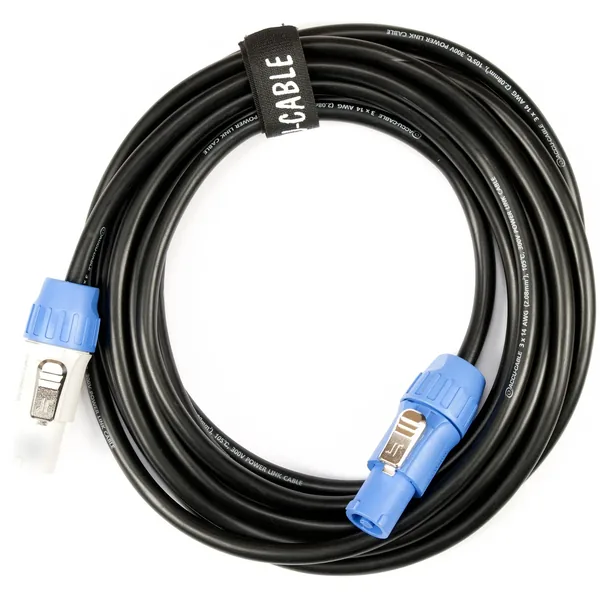 Cable de enlace con conector Powerlock de American DJ, 15′