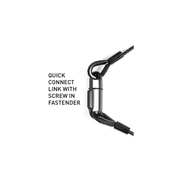Cable de seguridad American DJ SC5B (31,5″, negro)