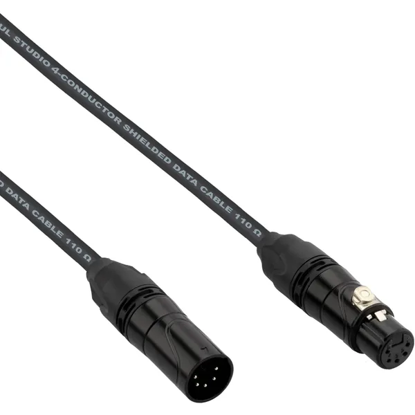 American DJ UBL12H RGBAL+UV Kit de barra de luz lineal con bolsa y cables DMX (paquete de 2)
