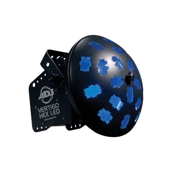 American DJ Vertigo HEX LED – Luz giratoria Moonflower