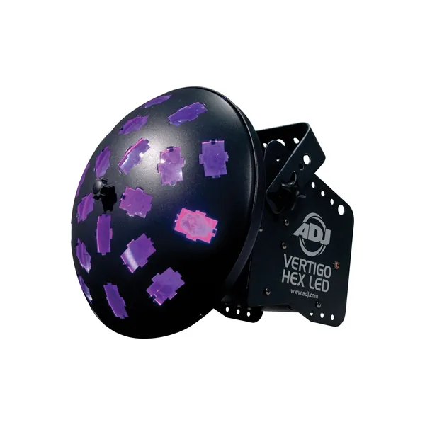 American DJ Vertigo HEX LED – Luz giratoria Moonflower