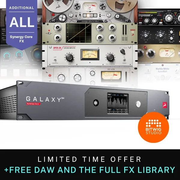 Antelope Galaxy 64 Synergy Core Interfaz de audio AD/DA Dante/HDX/Thunderbolt de 64 canales