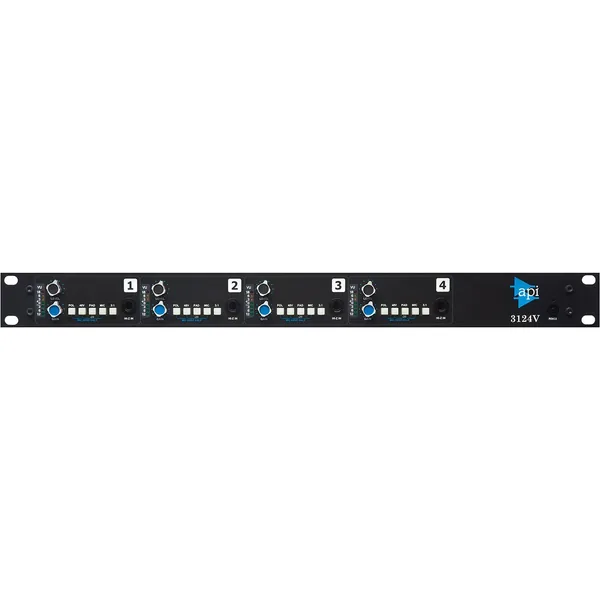 API AUDIO 3124V 4-Channel Microphone Preamp