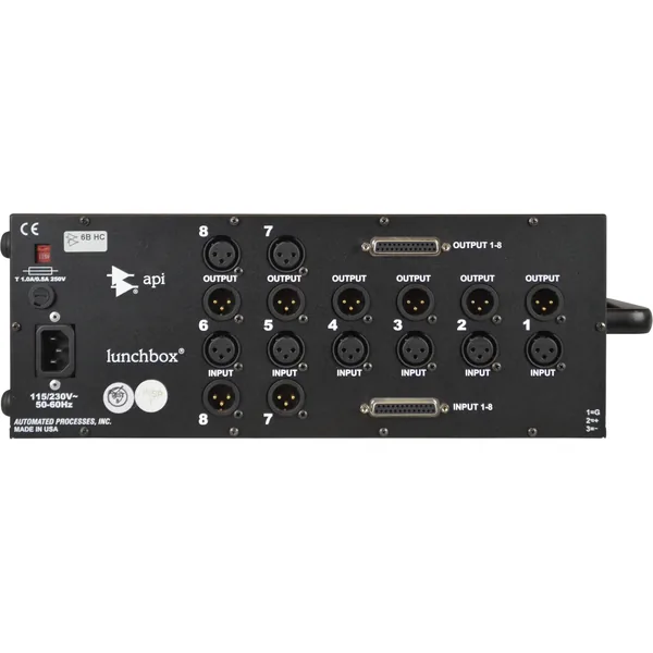 API AUDIO 500-6B Lunchbox 6-Slot 500-Series Rack Chassis