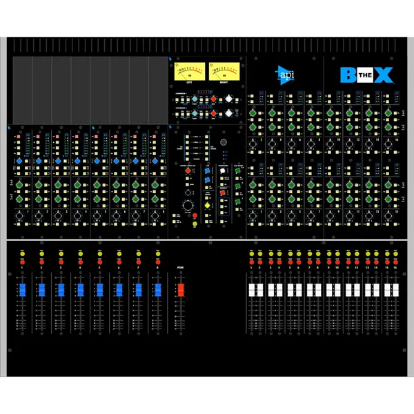 API AUDIO The Box 8 Consola de mezcla, suma y grabación analógica de 24 canales