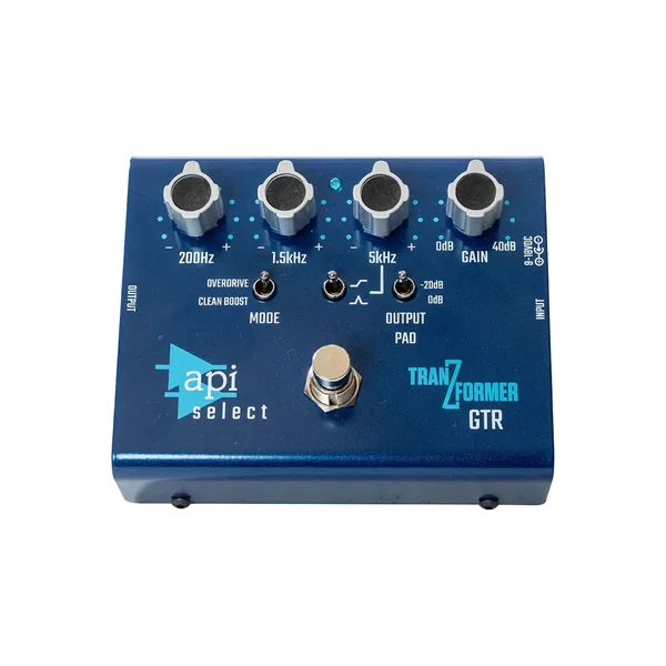 API AUDIO TranZformer GTR EQ and Boost Pedal