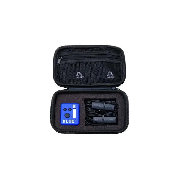 Apogee Electronics ClipMic digital 2 Lavalier Kit de micrófono con 2 micrófonos y sincronización de código de tiempo Bluetooth Atomos UltraSync
