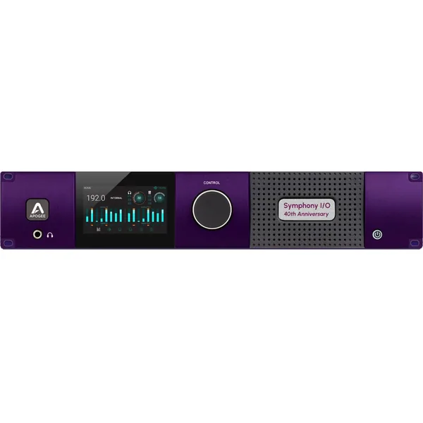 Apogee Electronics Symphony I/O MkII 32x32SE Thunderbolt 3 Interfaz de audio (edición del 40 aniversario)