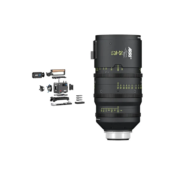 ARRI ALEXA 35 Base Operator Set with 24-75mm T2.8 Signature Zoom (LPL, PL)
