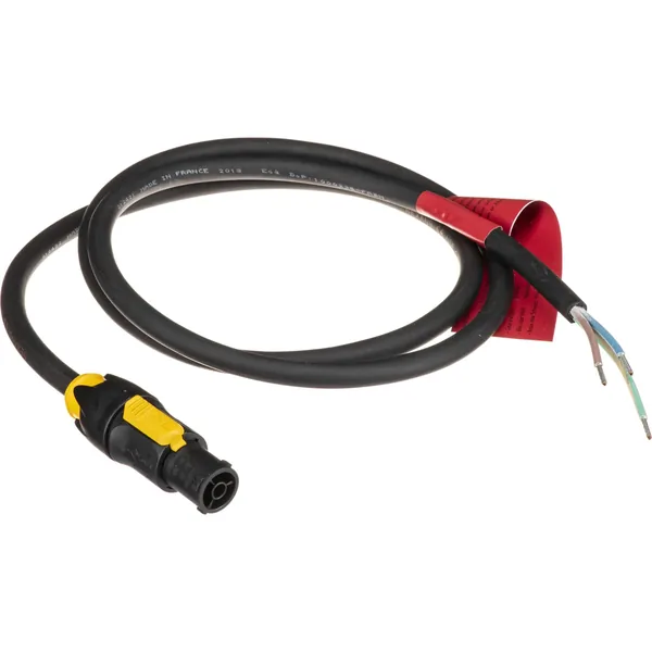 Cable de alimentación ARRI powerCON TRUE1 superior con extremos desnudos (5′)