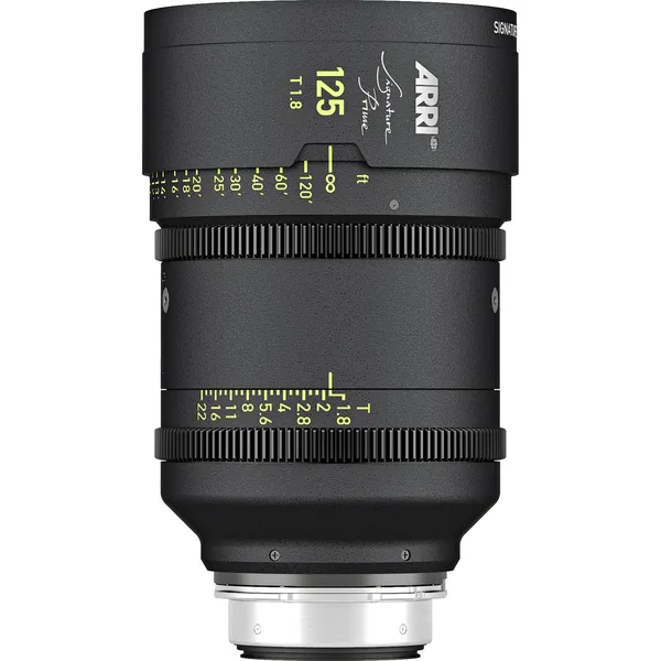 Lente ARRI Signature Prime de 125 mm T1.8 (marcas de enfoque en pies)