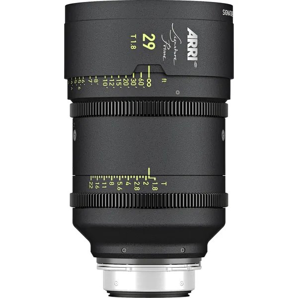 Lente ARRI Signature Prime 29 mm T1.8 (marcas de enfoque en pies)