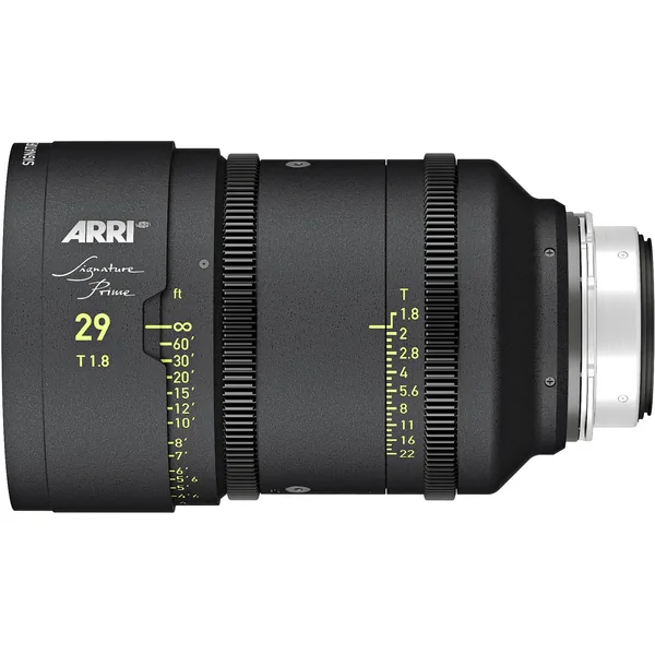 Lente ARRI Signature Prime 29 mm T1.8 (marcas de enfoque en pies)