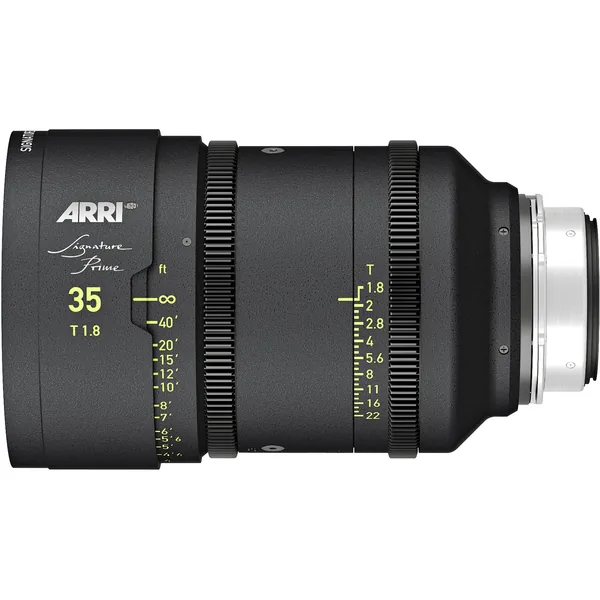Lente ARRI Signature Prime de 35 mm T1.8 (marcas de enfoque en pies)